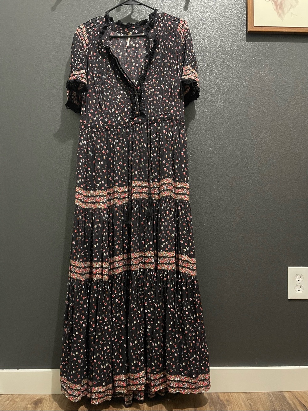 Free People Rare Feelings Floral Print Maxi Dress - Picture 2 of 4